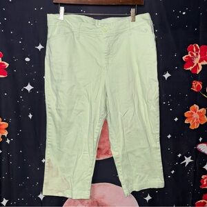 Light Green Capris 16